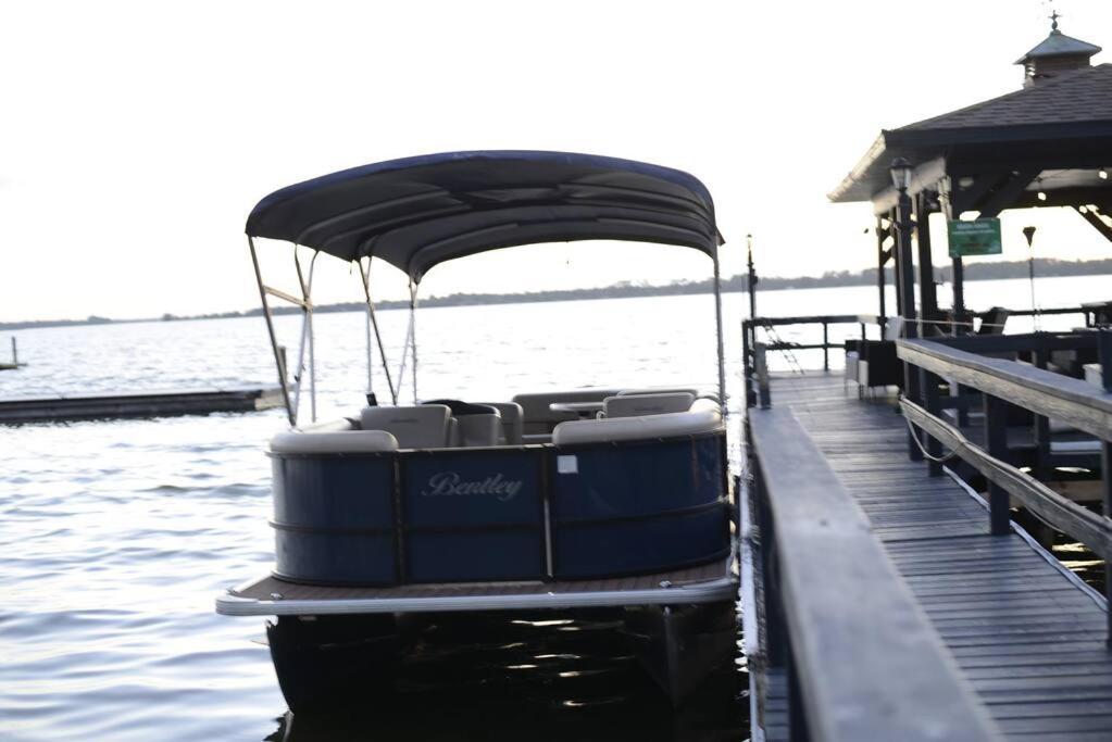 Lakefront Duplex With Pontoon Boat 2 Bedroom Home Mount Dora Eksteriør bilde