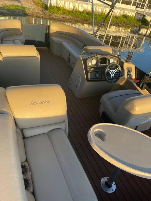 Lakefront Duplex With Pontoon Boat 2 Bedroom Home Mount Dora Eksteriør bilde
